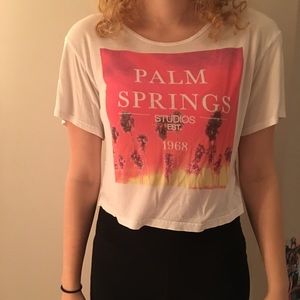 Palm Springs crop top